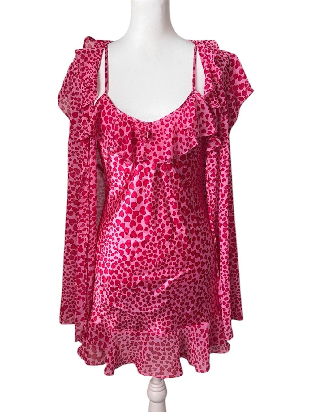 Lingerie Chemise Slip Robe Set - Picture 1 of 12